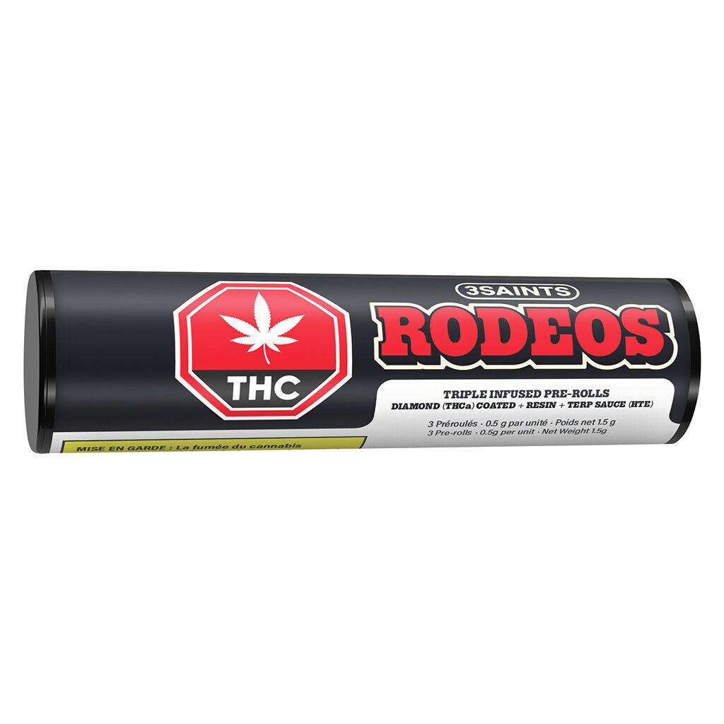 Rodeos – Triple Infused Pre-Rolls - 3x0.5g