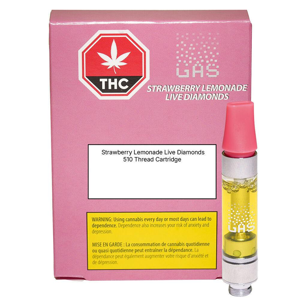 Strawberry Lemonade 510 Live Diamond Cartridge - 1g