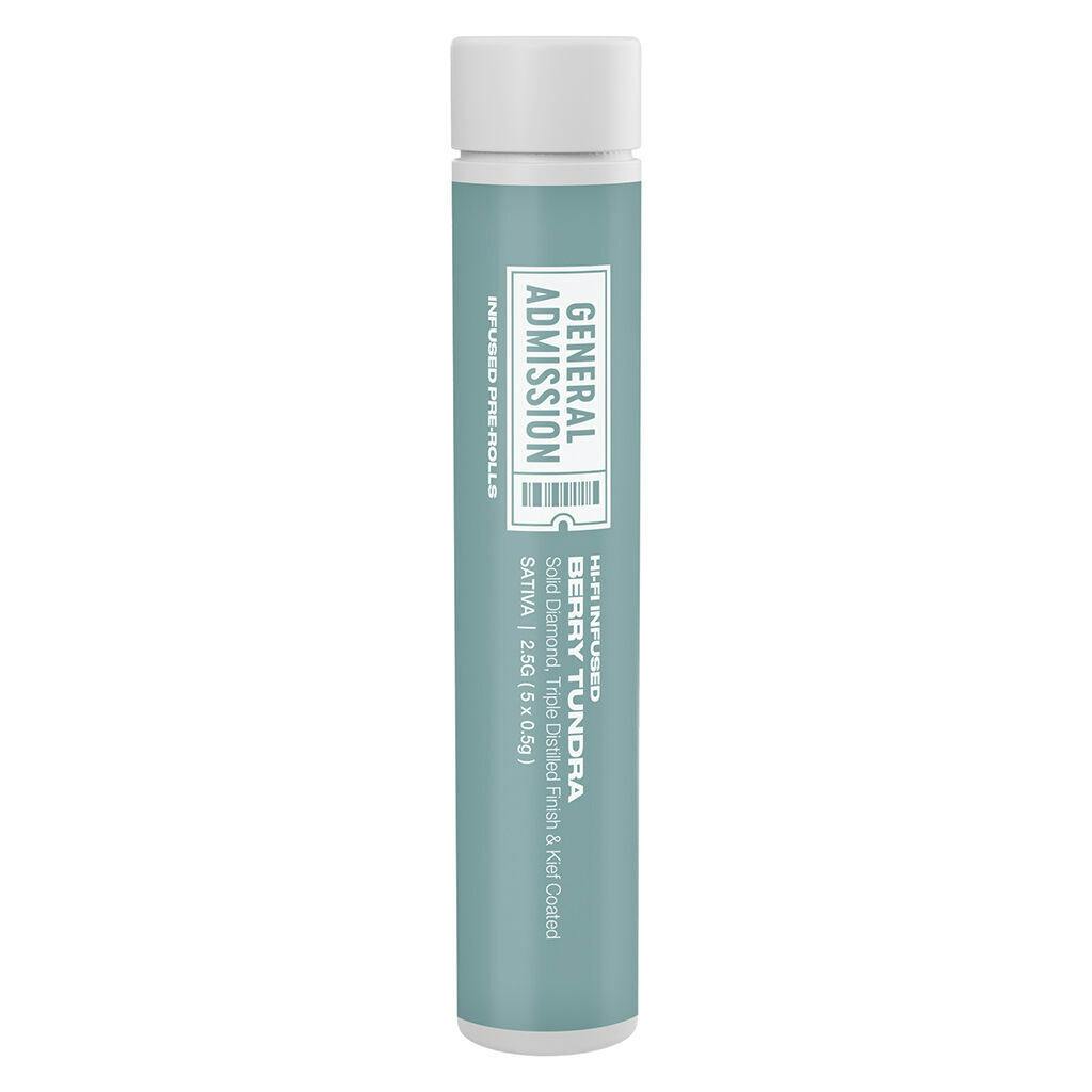 Berry Tundra Hi–Fi Infused Pre-Rolls - 5x0.5g