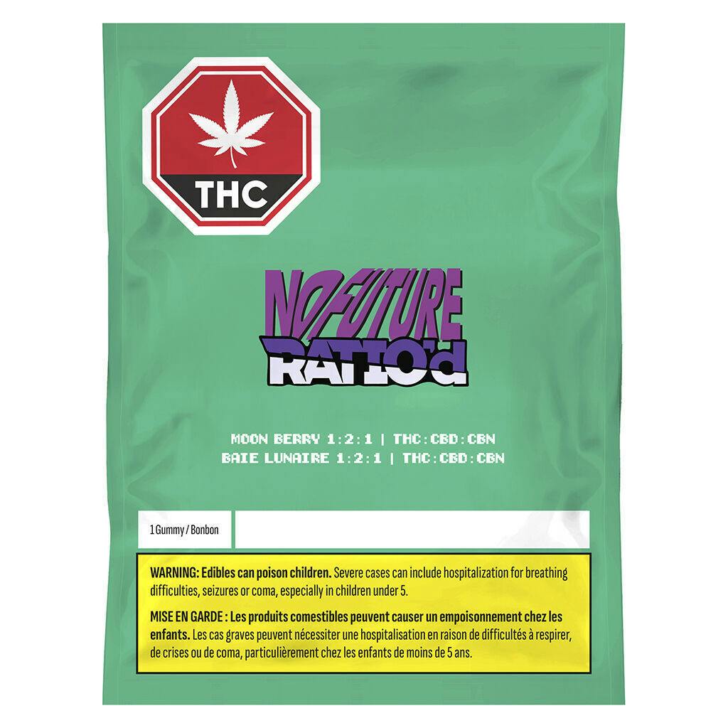 Ratio'd Moon Berry 1:2:1 THC/CBD/CBN - 1 Pack