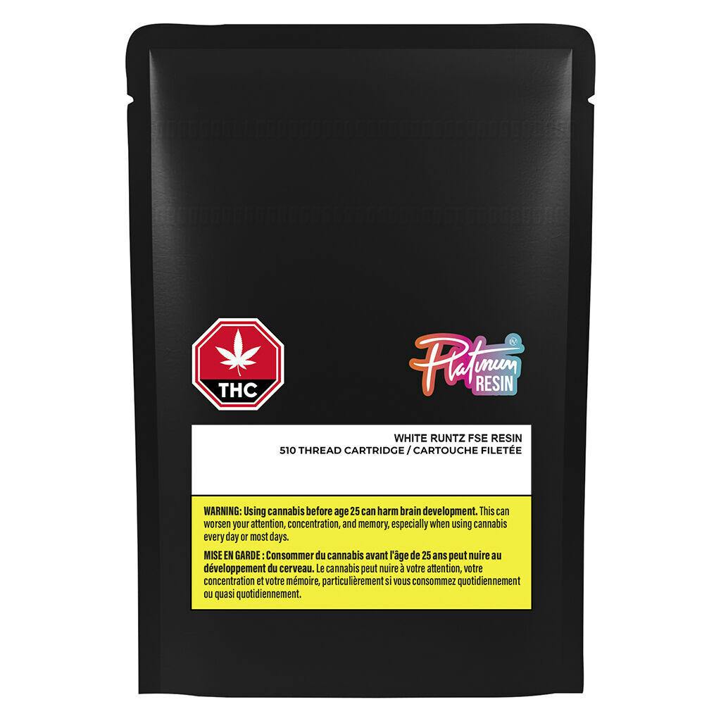 White Rntz FSE Resin 510 Thread Cartridge - 1g