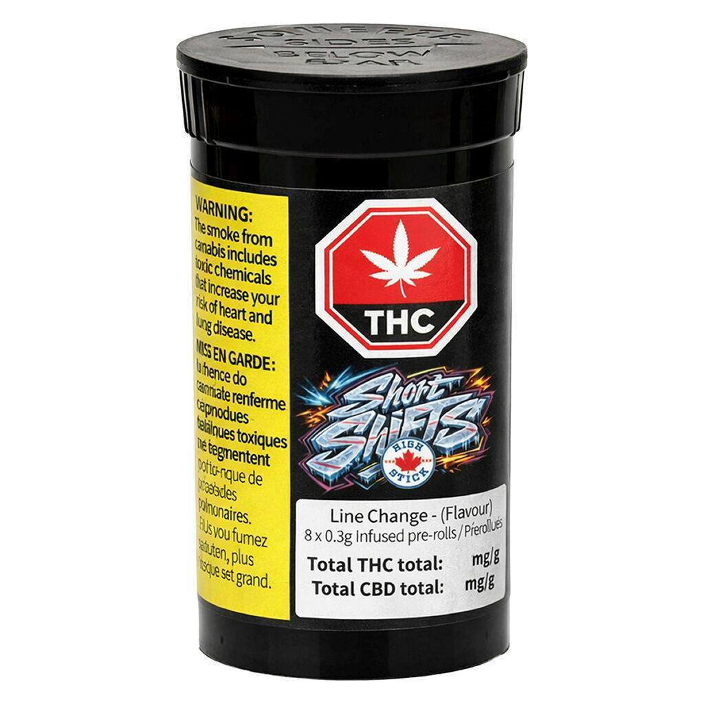High Stick - Short Shifts Line Change Infused PRJ - 8x0.3g