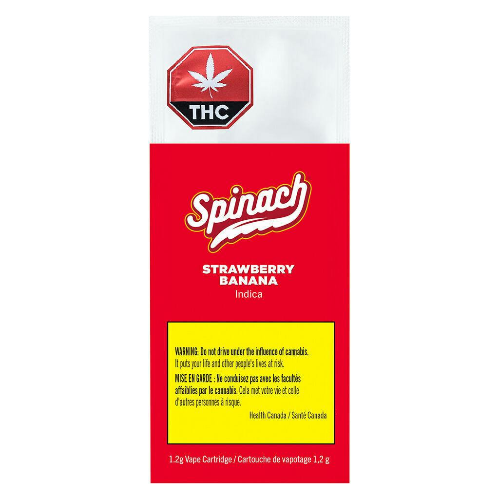 Spinach - Strawberry Banana 510 Thread Cartridge - 1.2g