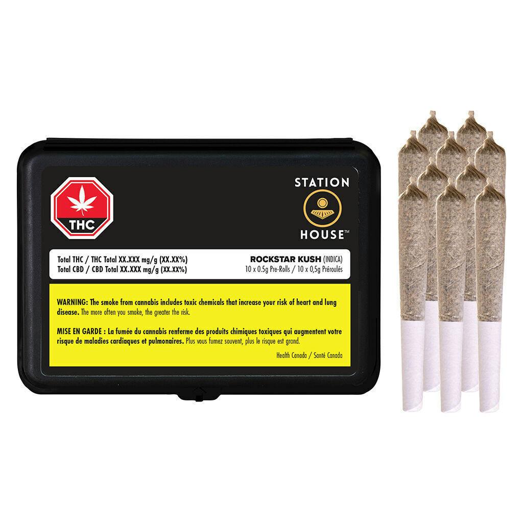 Rockstar Kush Pre-Rolls - 10x0.5g