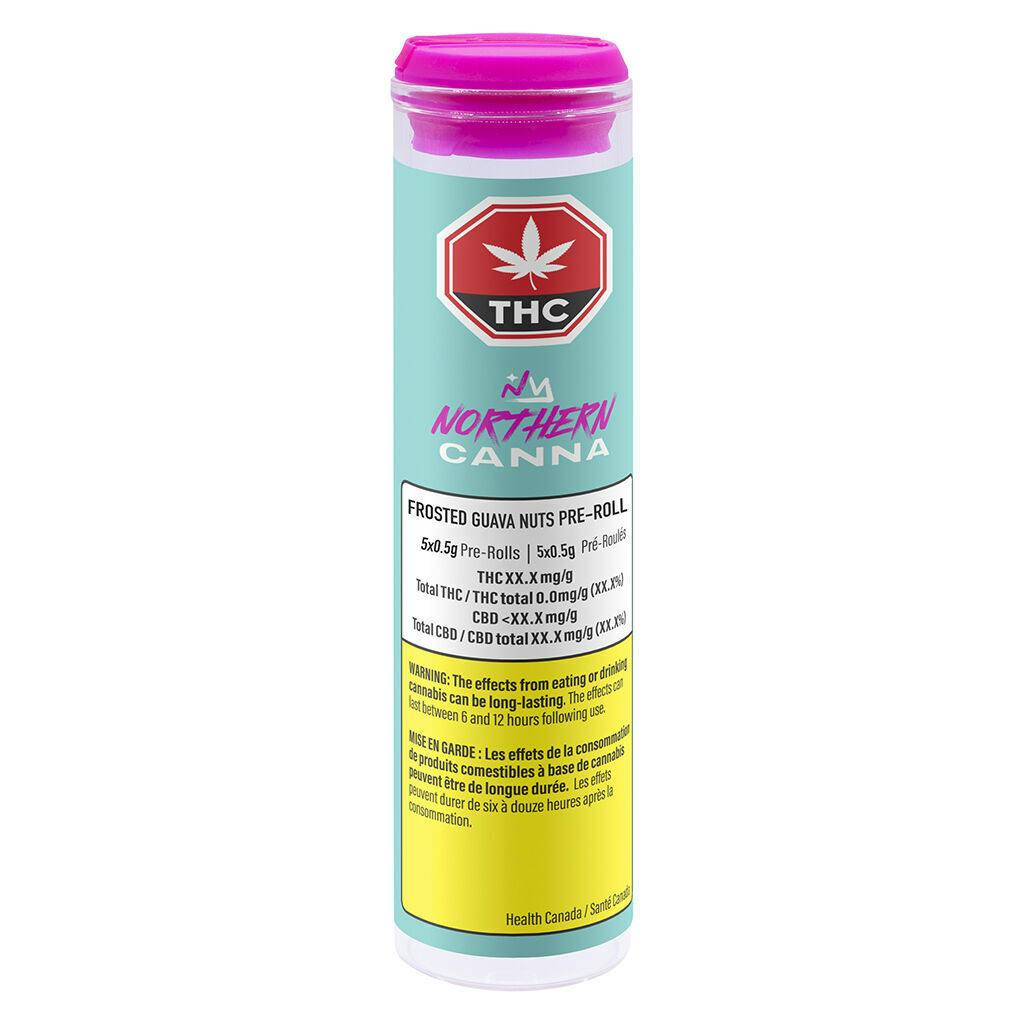 Frosted Guava Nuts Pre-Rolls - 5x0.5g