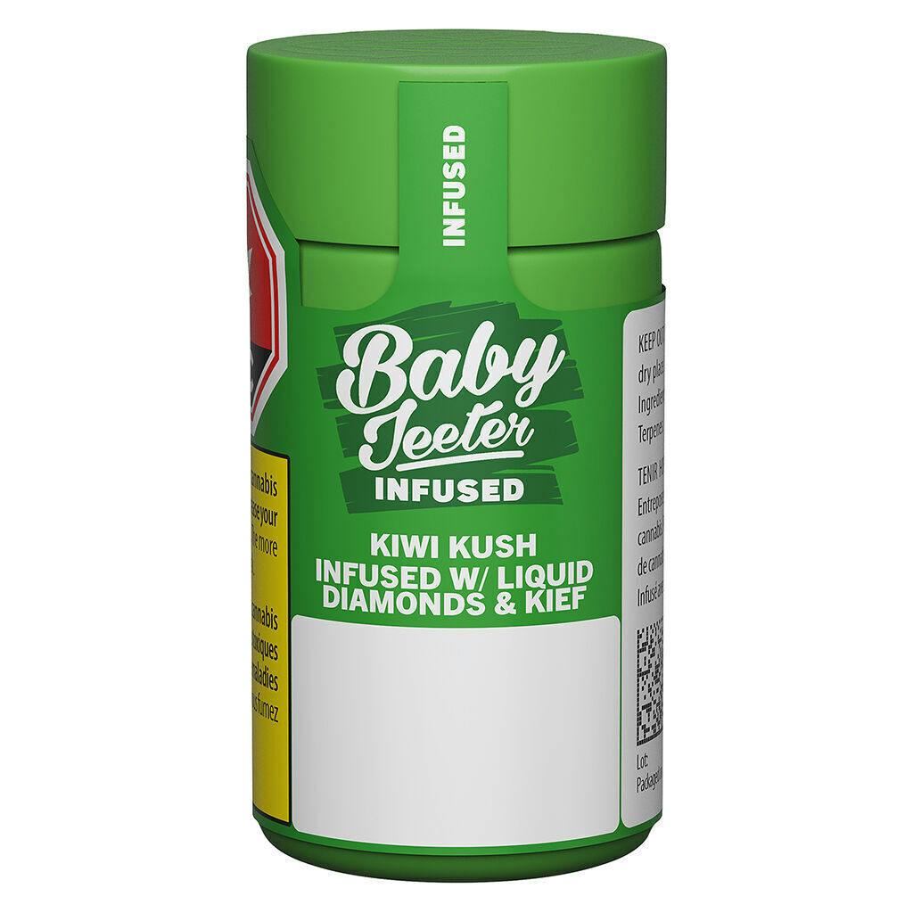 Baby Jeeter Kiwi Kush Infused Pre-Rolls - 5x0.5g