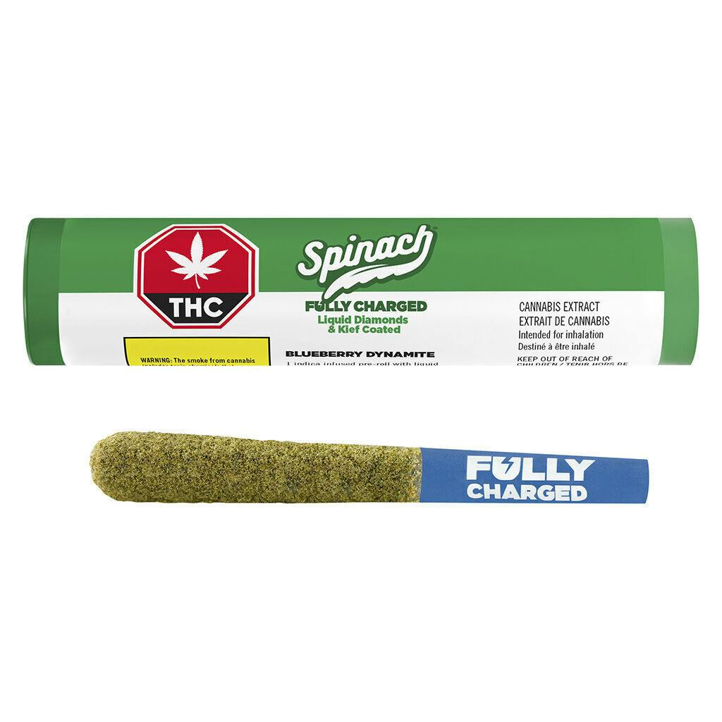 Fully Charged Blueberry Dynamite Infused Pre-Roll - 1x0.7g