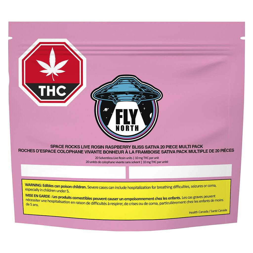 Space Rocks Live Rosin Raspberry Bliss Sativa - 20x1 Pack