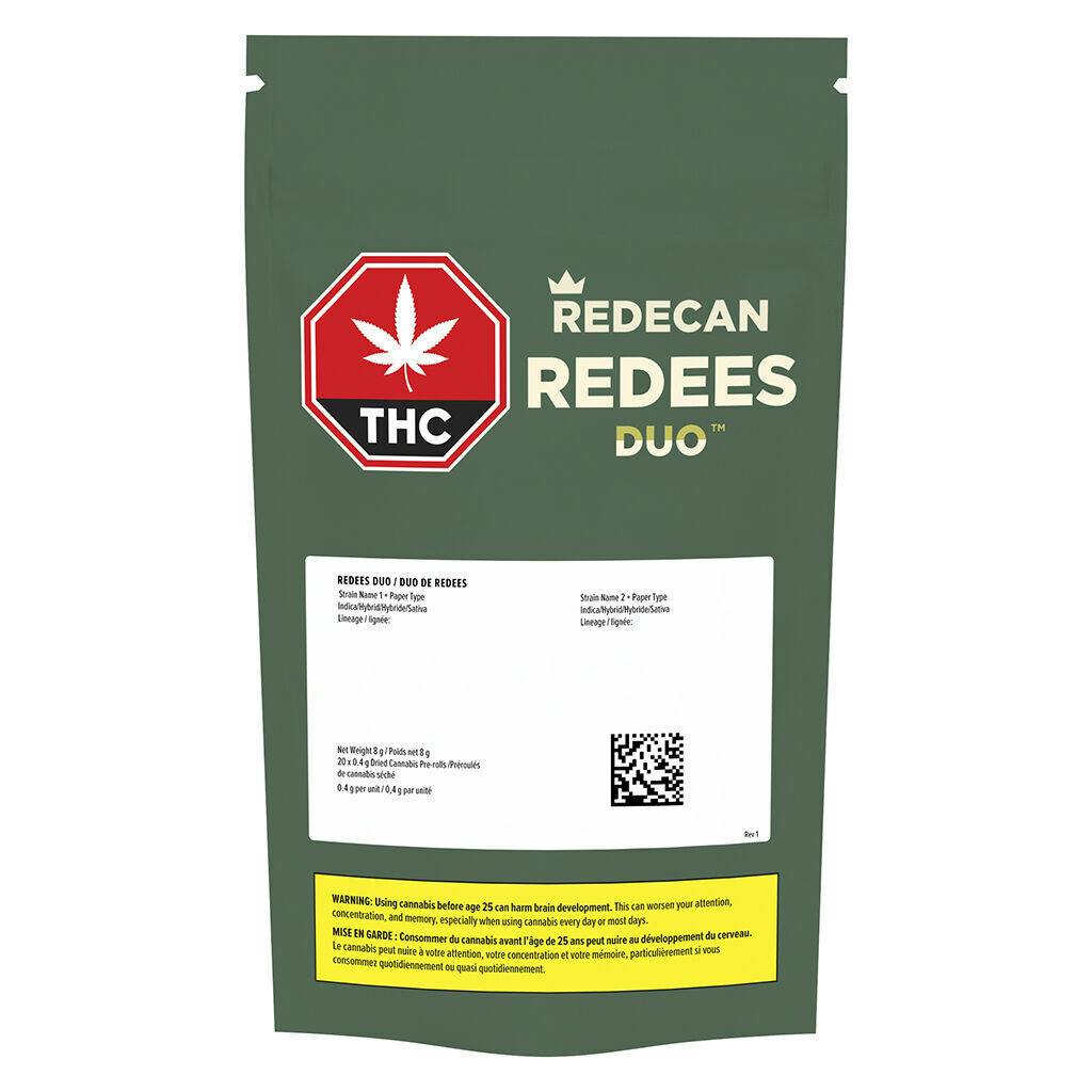Redees Duo Pre-Rolls - 20x0.4g