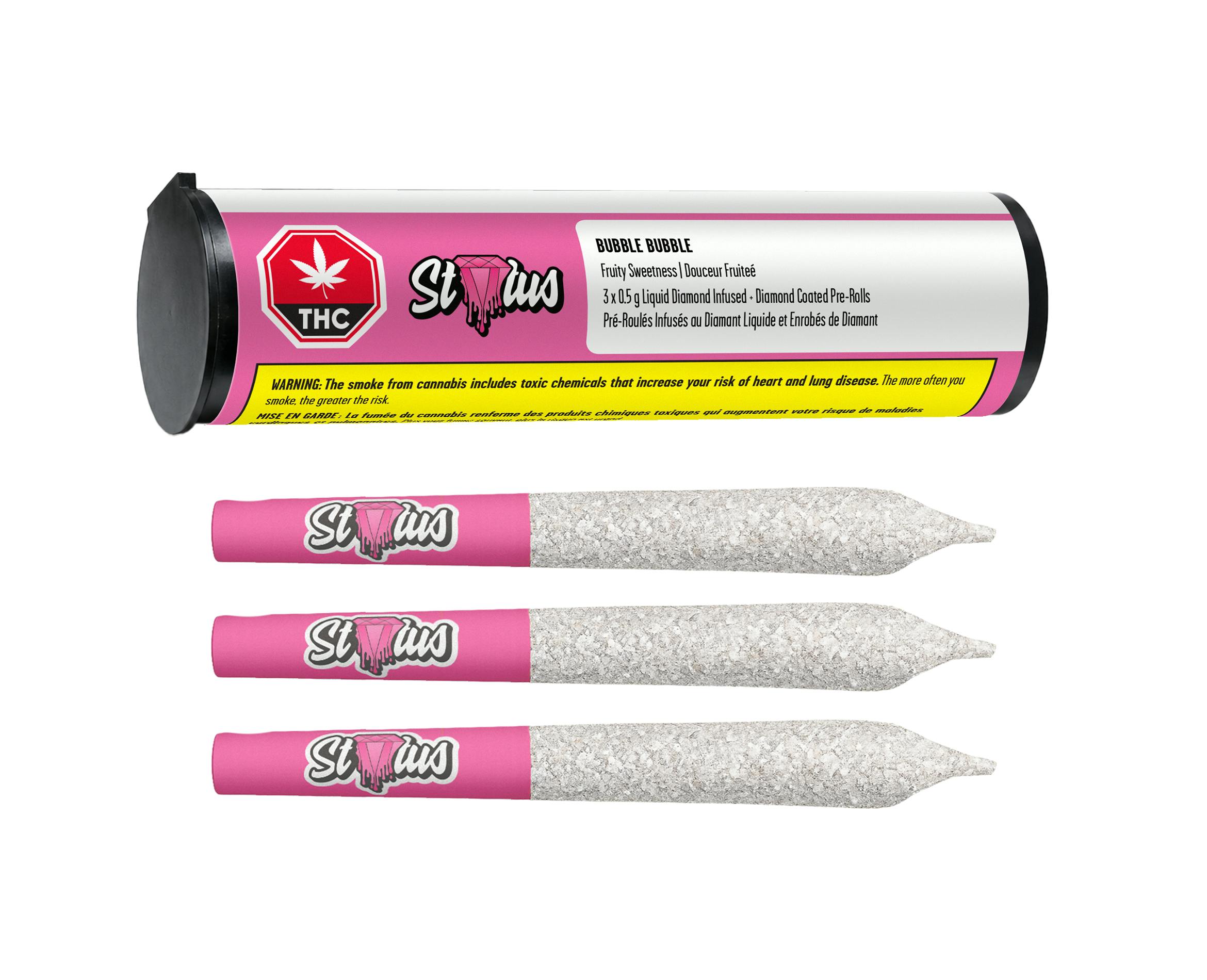 Bubble Bubble Liquid Diamond Infused & Diamond Coated PRJ - 3x0.5g