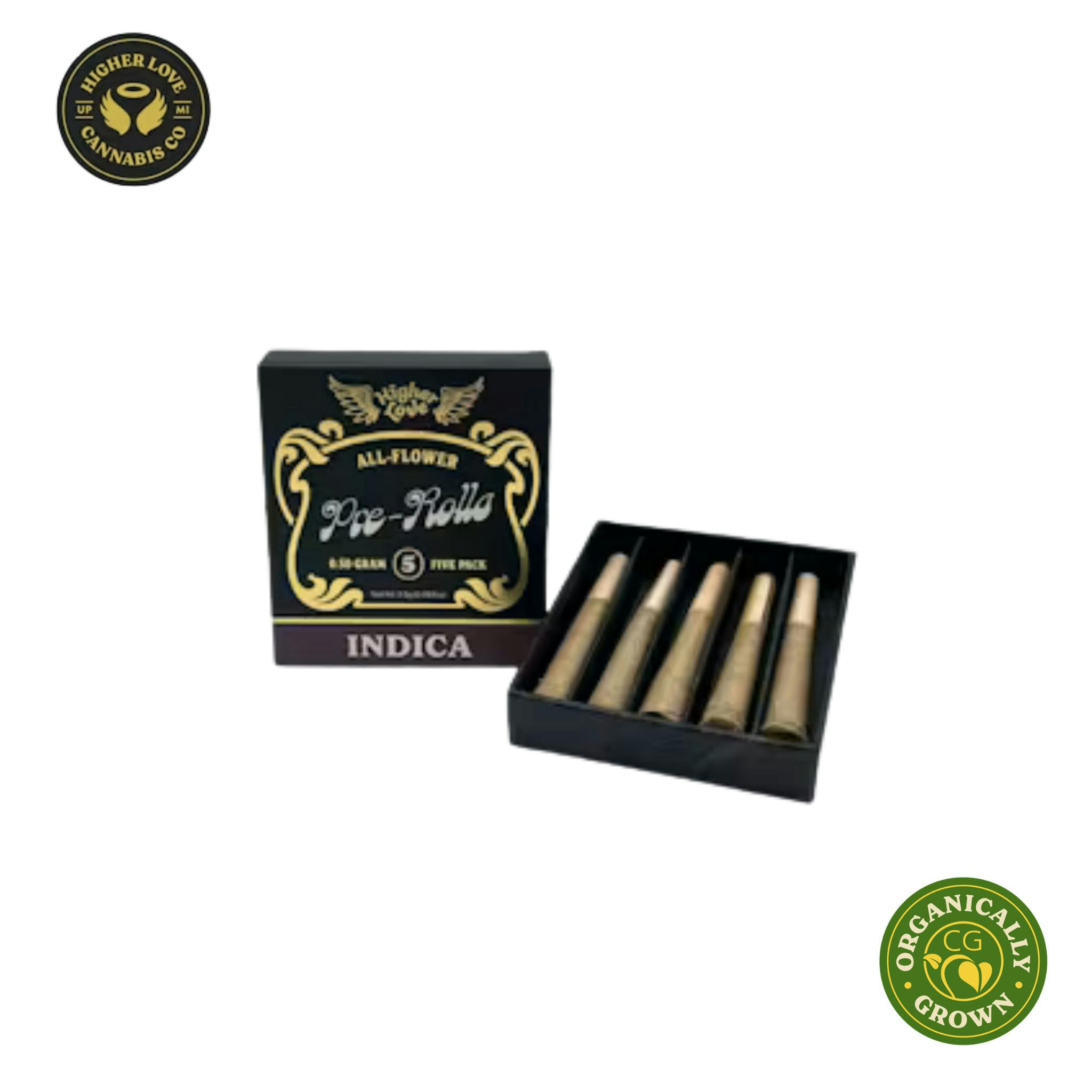 Higher Love Kitchen Zink INDICA Pre-Roll 5-Pack | 5 x at Higher Love Cannabis Dispensary Munising