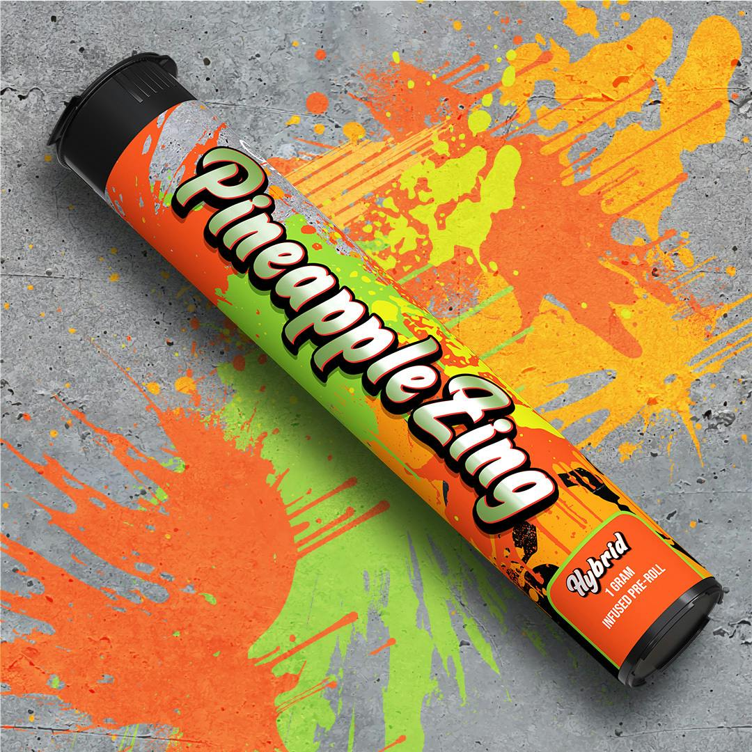 My Zypp Stikks Pineapple Zing Pre-Roll at Higher Love Cannabis Dispensary Munising