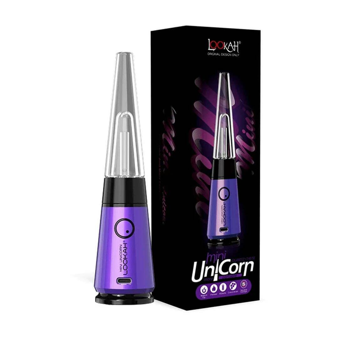 LOOKAH - DAB RIG - UNICORN - MINI - PURPLE