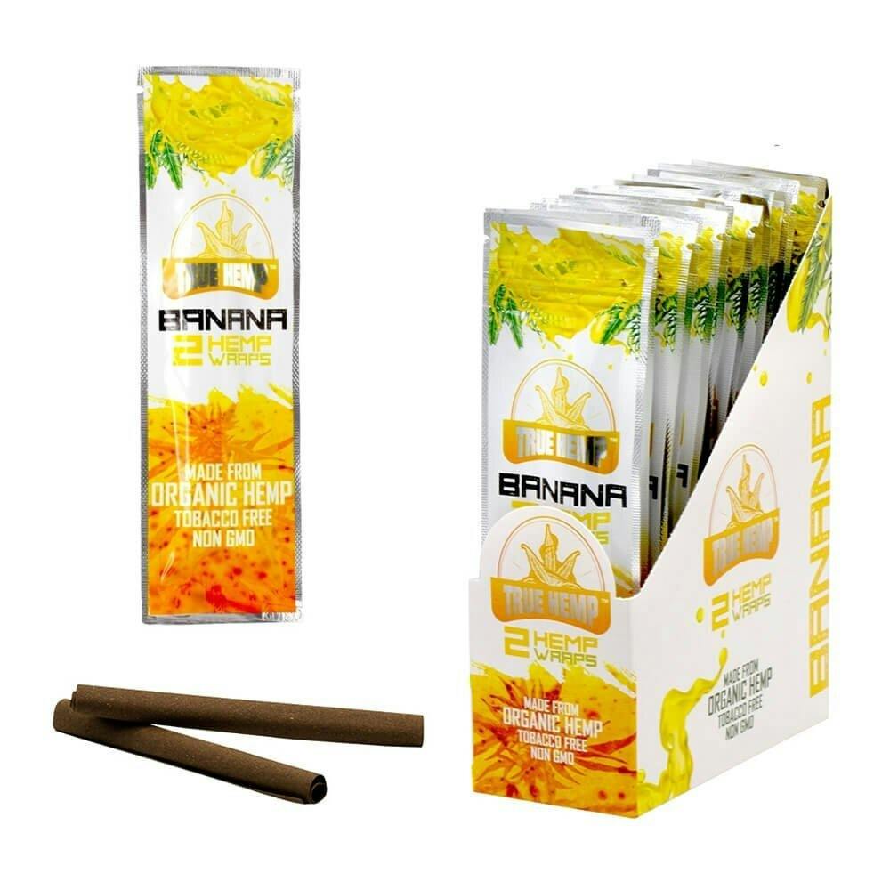 TRUE HEMP - HEMP WRAPS - BANANA