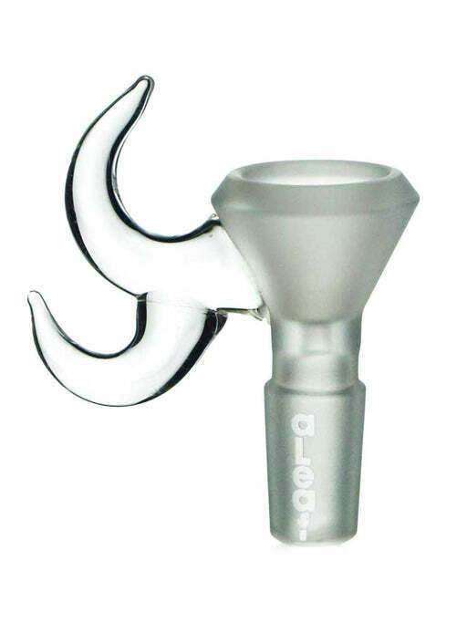 ALEAF - GLASS - BOWL - DOUBLE SPIKED