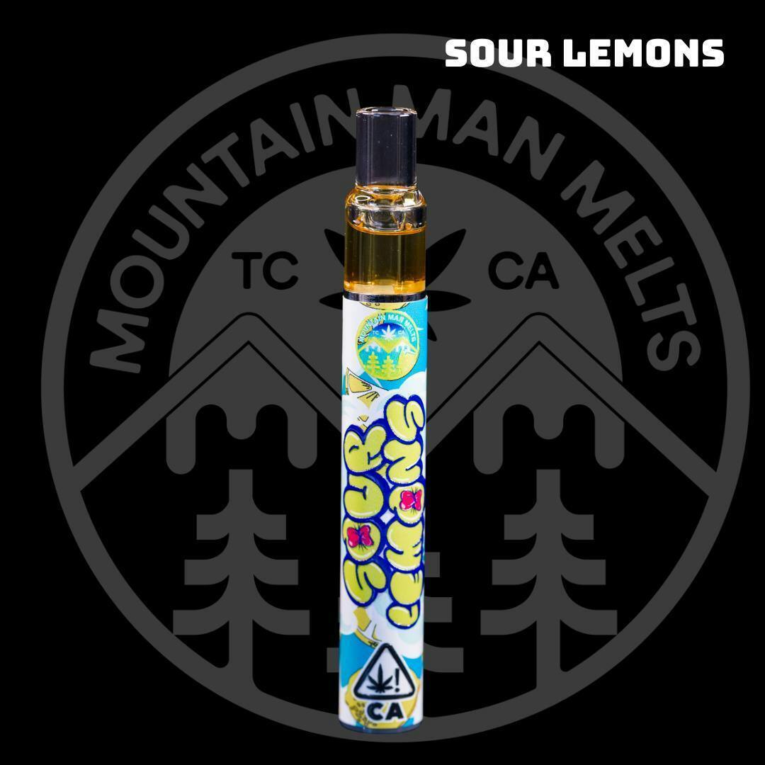 MOUNTAIN MAN MELTS - SUPER SOUR - LIVE ROSIN - AIO - 0.5G