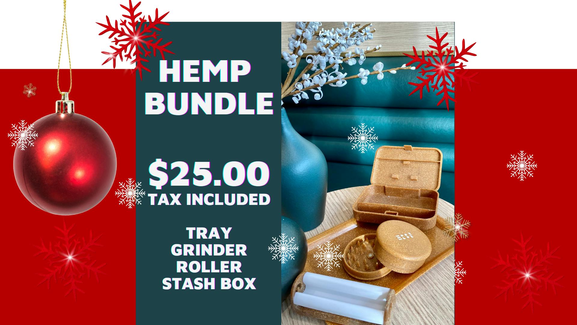 HEMP BUNDLE - Teal