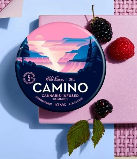 Kiva Camino Wild Berry Gummies