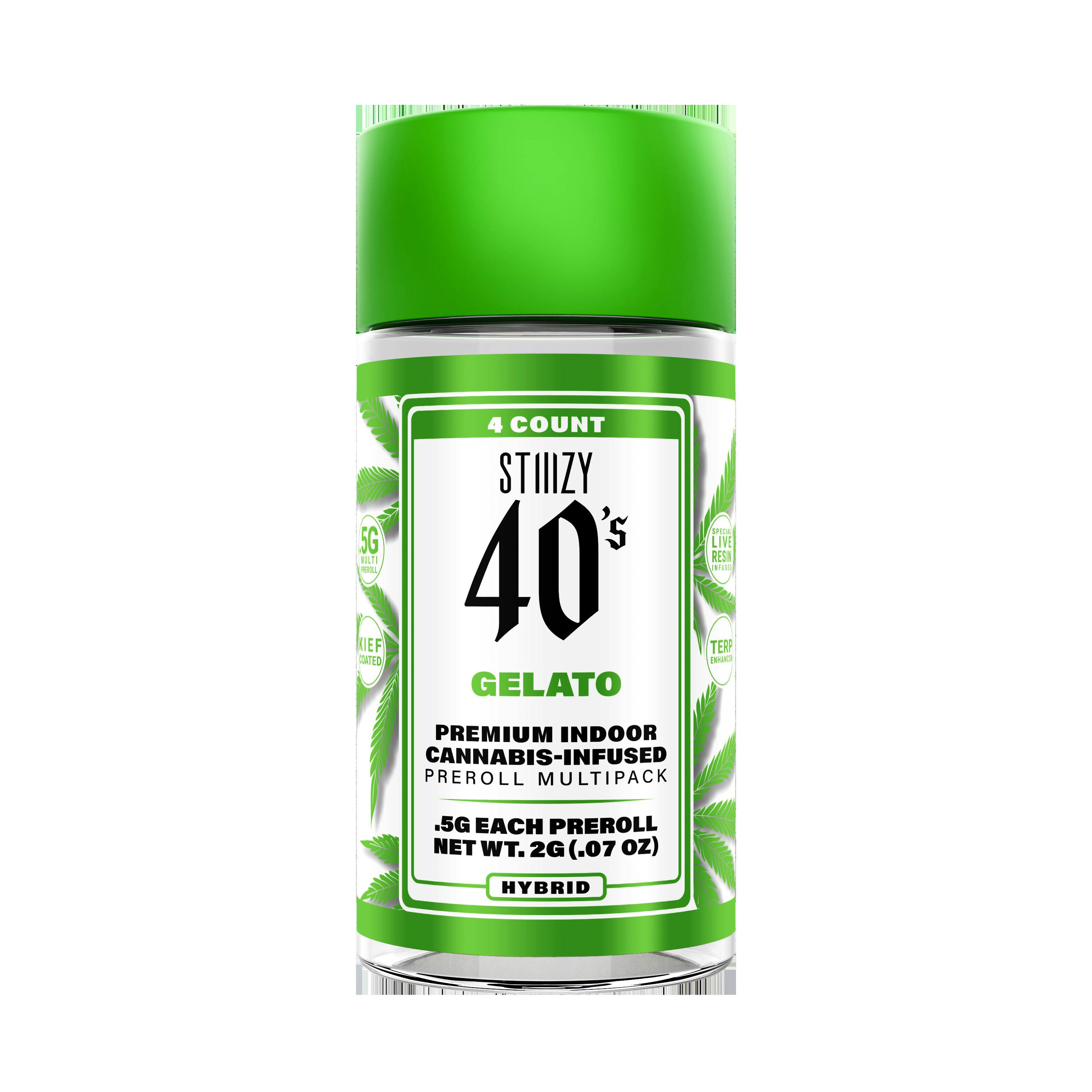 Stiiizy 40's Magic Melon Infused Blunt 2g (0.5g-4pk)