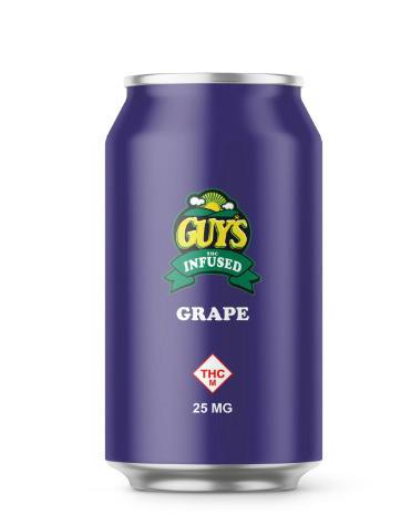 Guy's: Infused Beverage | Grape | 25mg