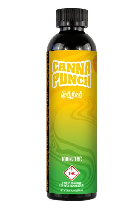 Cannapunch Pineapple Papaya Beverage 100mg