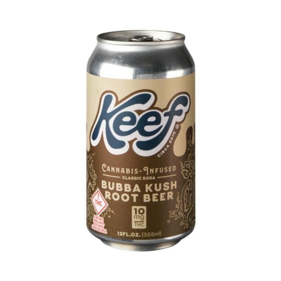 Keef Cola (H) Bubba Kush Root Beer Cannabis Infused Soda 10mg