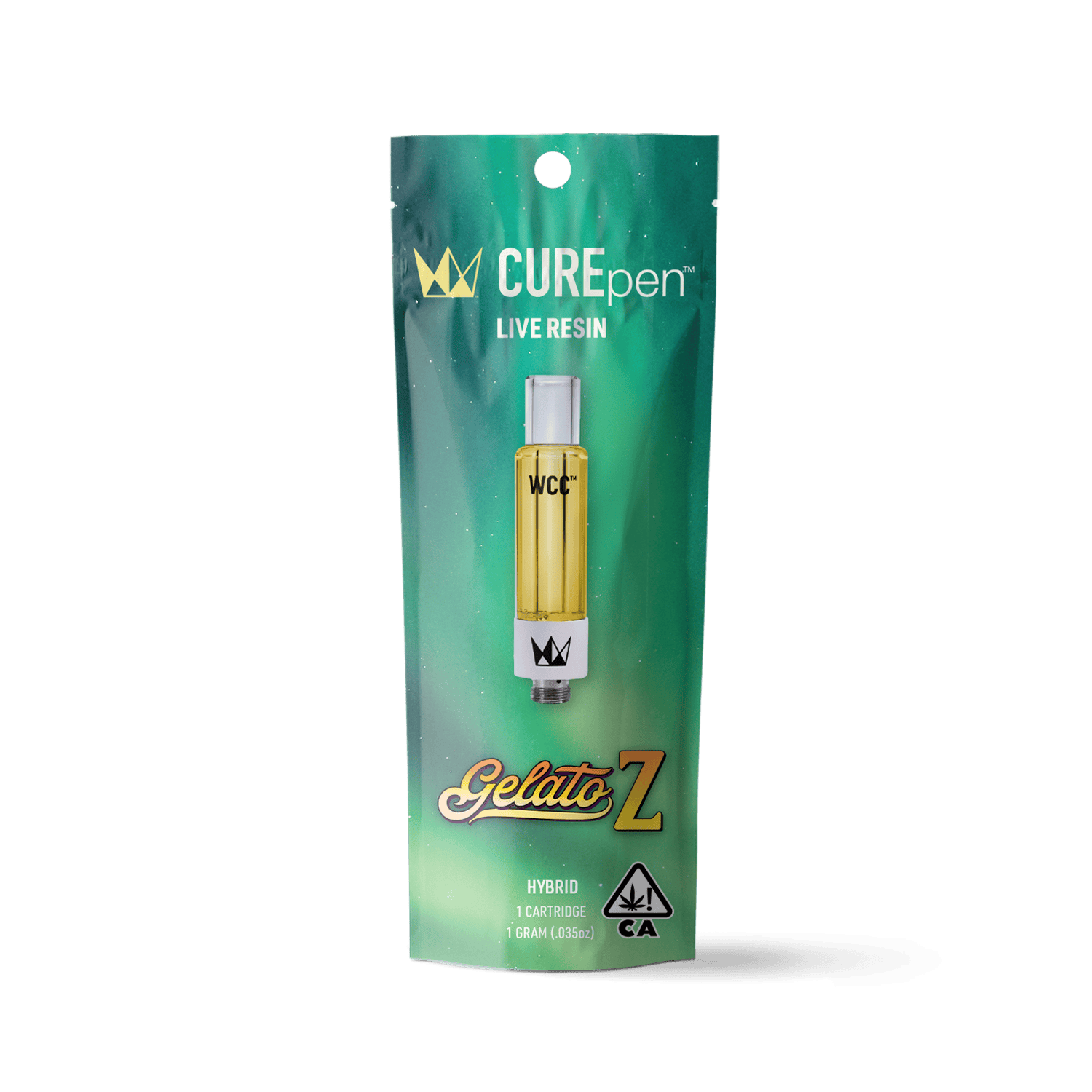 WEST COAST CURE - LIVE RESIN VAPE - GELATO Z - 1G