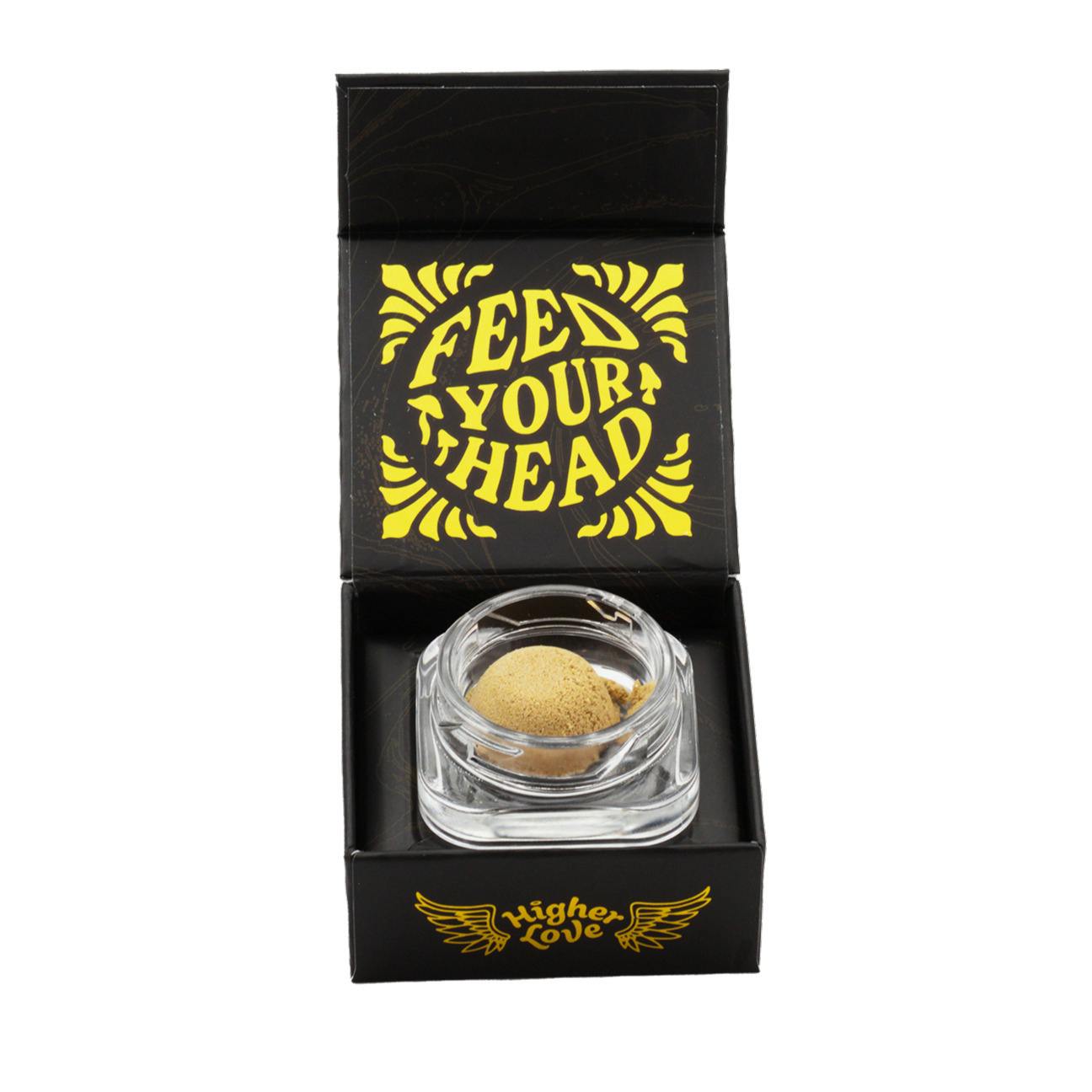 Higher Love GMO Bubble Hash at Higher Love Cannabis Dispensary Munising