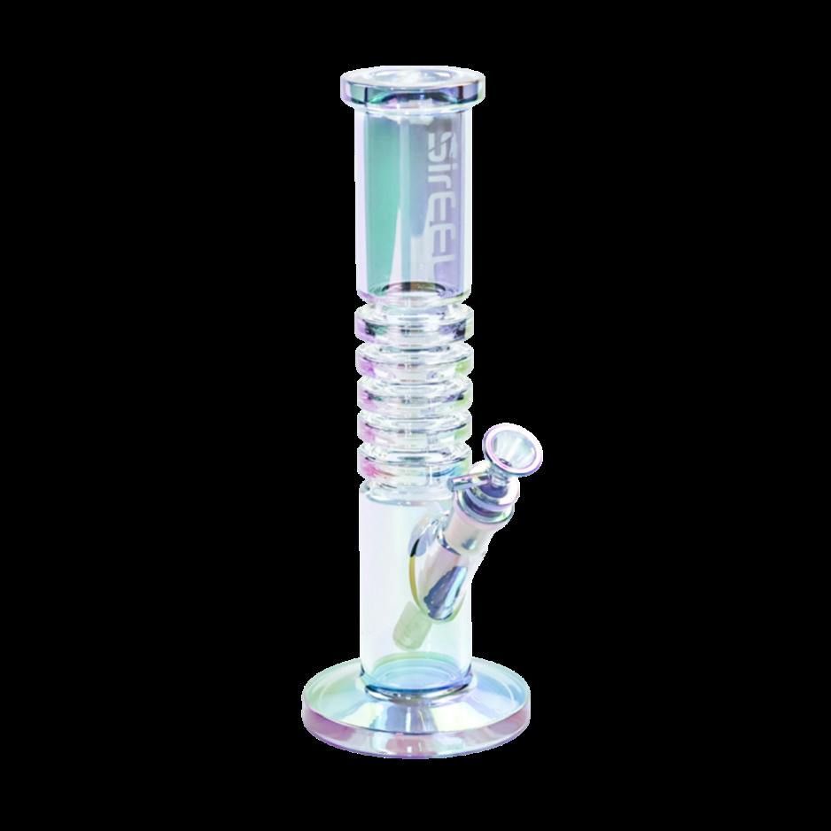 11.5" SirEEL - Iridized Totally Tubular Bong | Assorted Colors