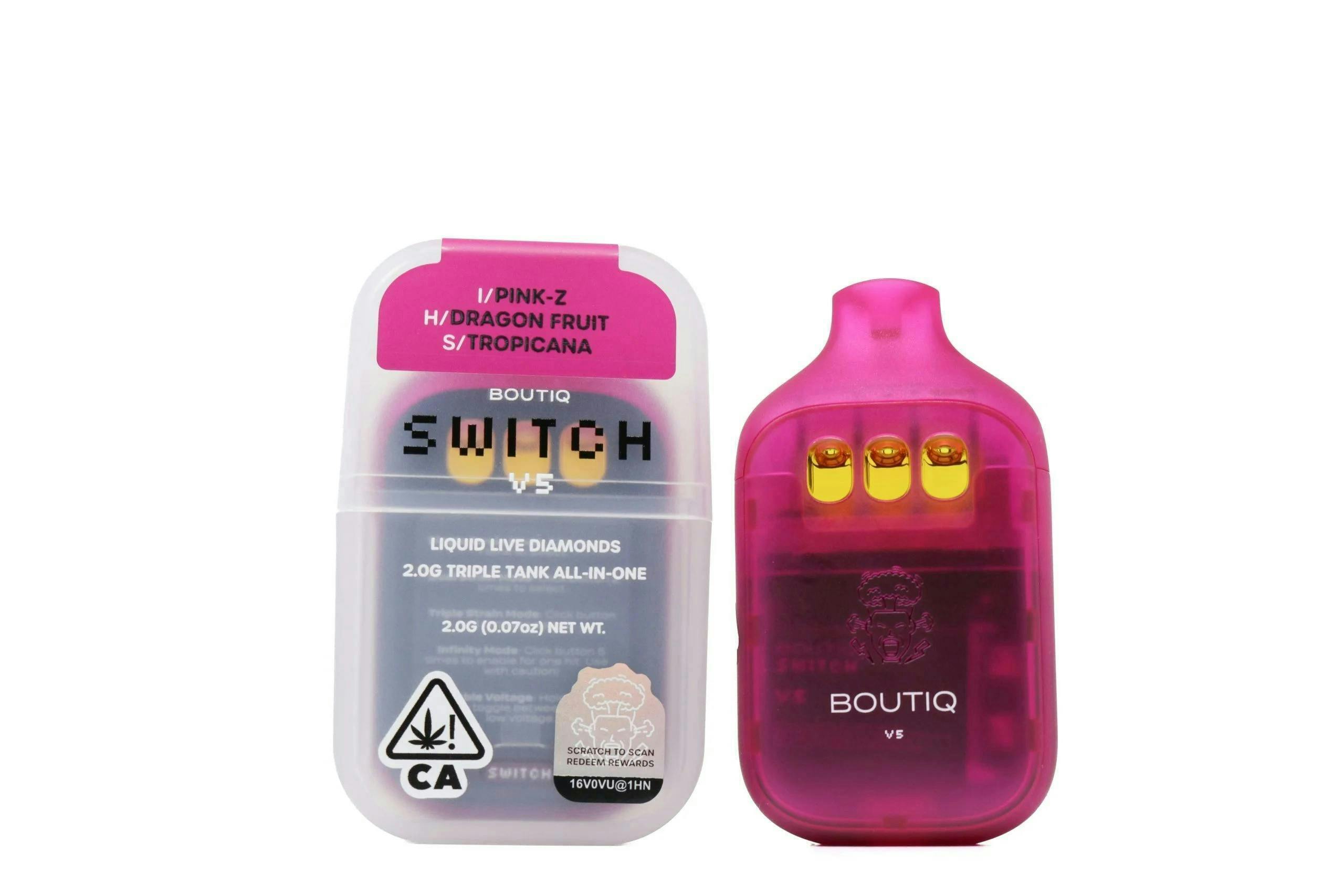 BTQ: Pink-z X Dragonfruit X Tropicana