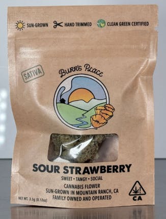 Sour Strawberry: 3.5g Bag