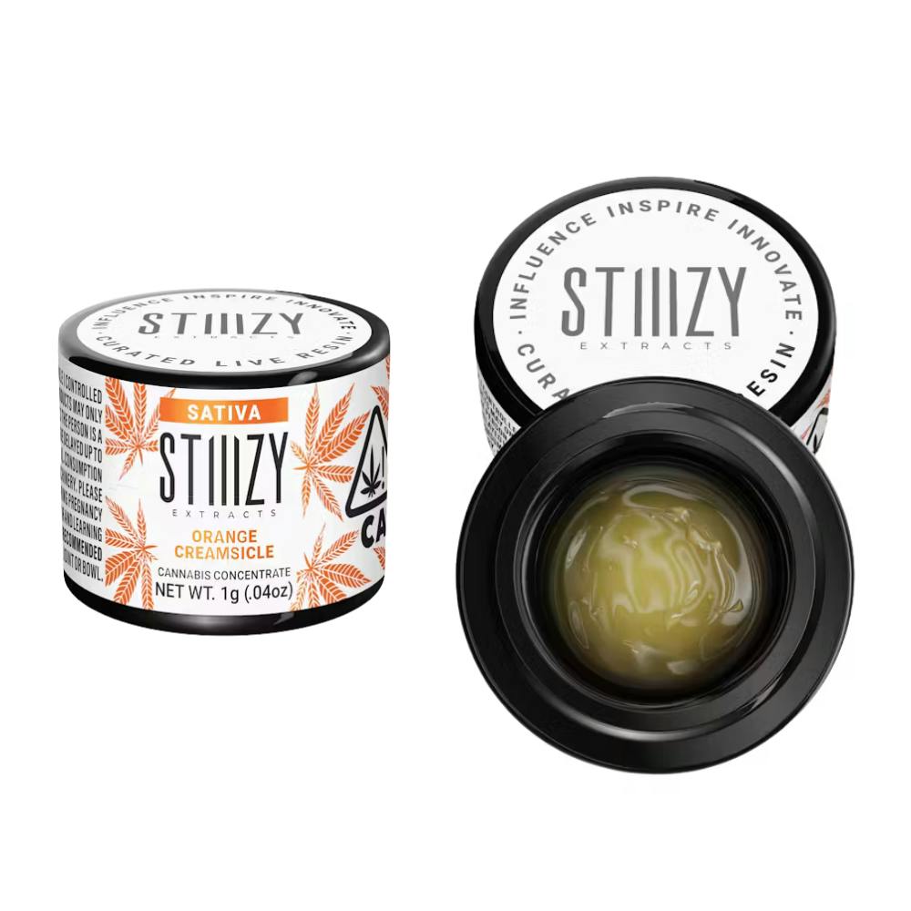 STIIIZY - ORANGE: Orange Creamsicle Live Resin Sauce - 1g