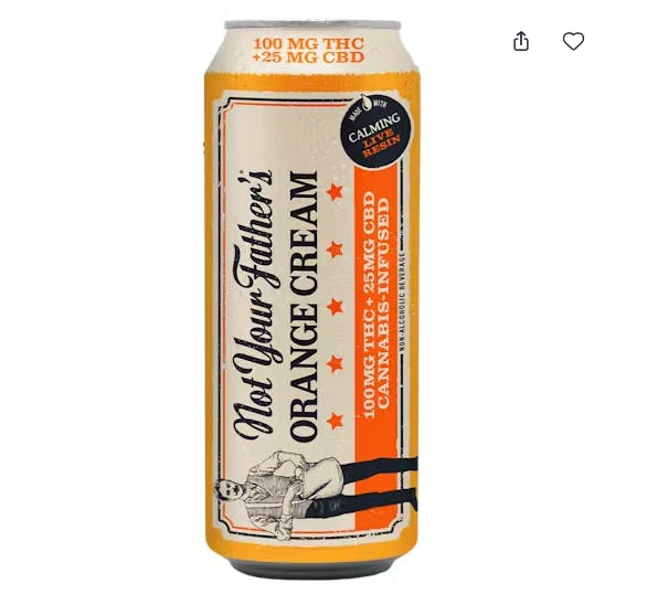 Not Your Father's - Orange Cream - 100mg