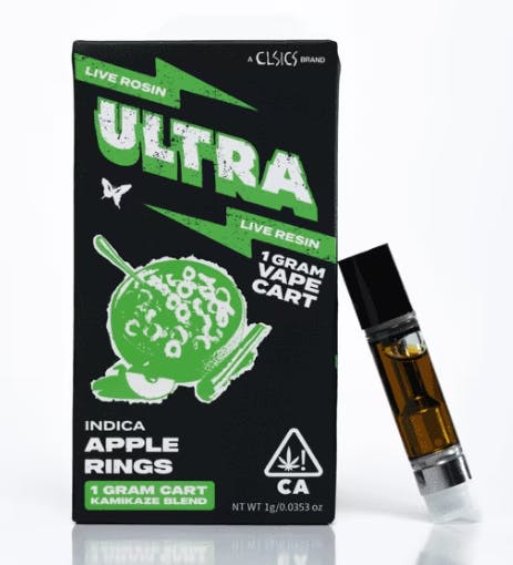 Ultra - Apple Rings - 1 Gram - Live Rosin and Live Resin