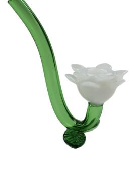 Assorted Glass Hand Pipe - Flower Bowl