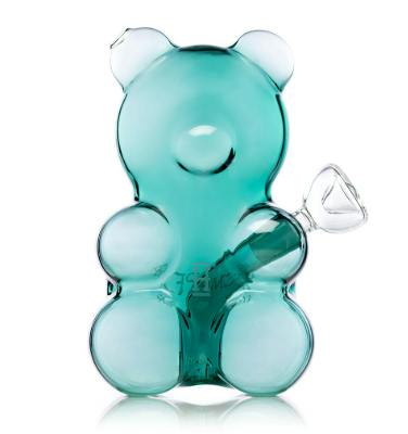 Glass - Gummy Bear - 6.6" Water Bong