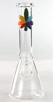 Assorted Glass - Hemp Style - 10" Beaker Bong