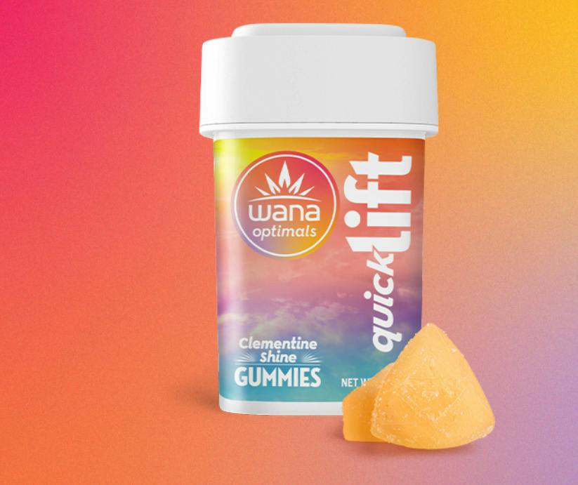 Wana - Gummies - 50mg - 1:1:1 THC/CBG/THCv - Quick Lift Clemintine