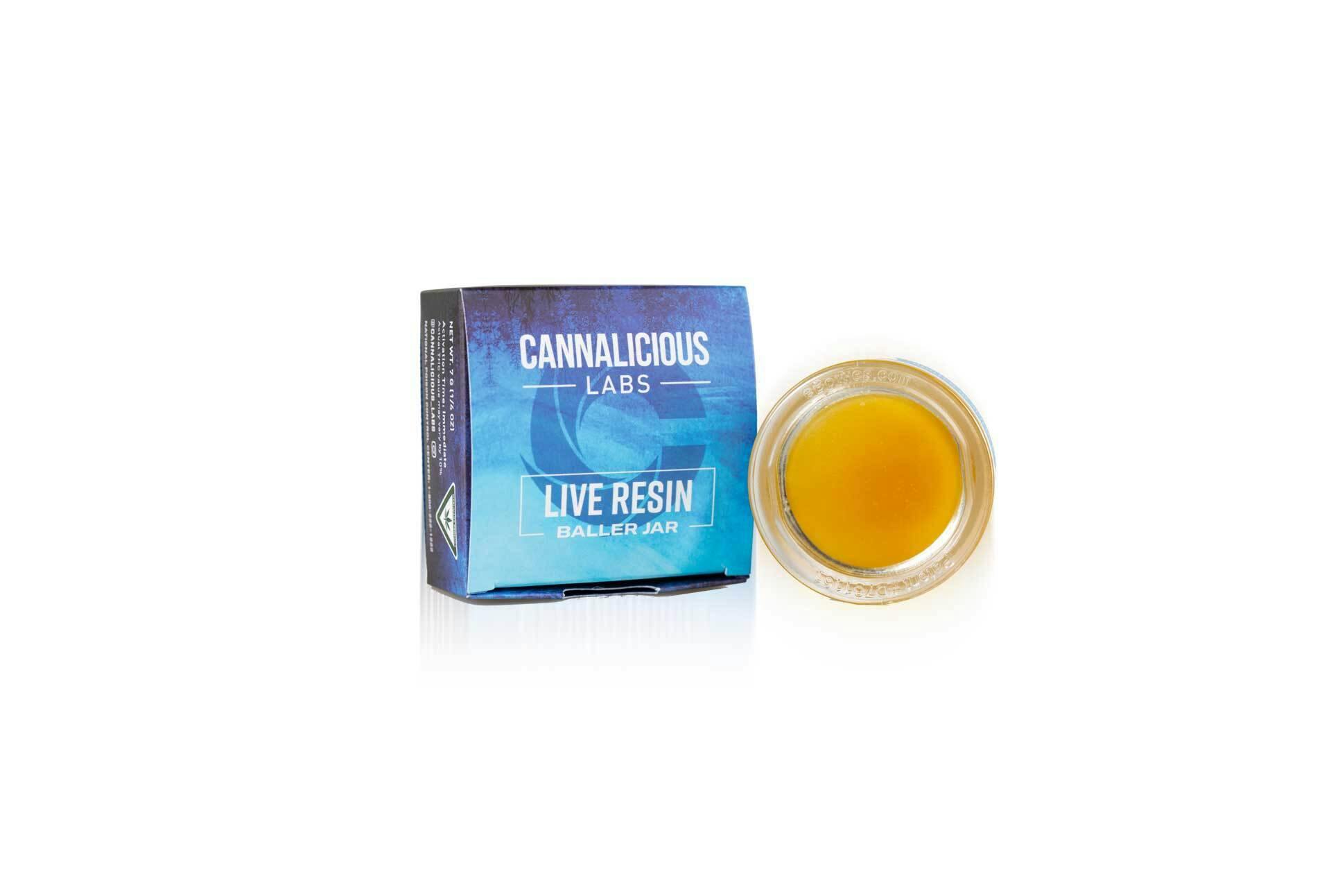 Cannalicious - Live Resin 7g - Garlic Icing - Hybrid