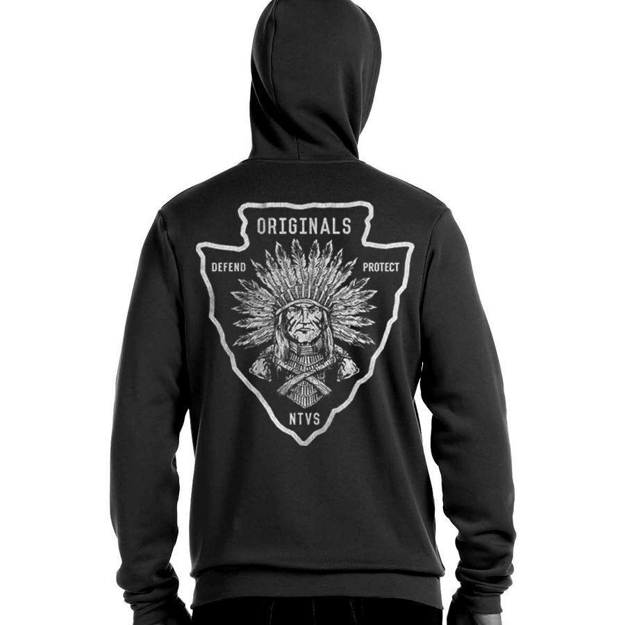 The NTVs Arrowhead Zip Hoodie Small