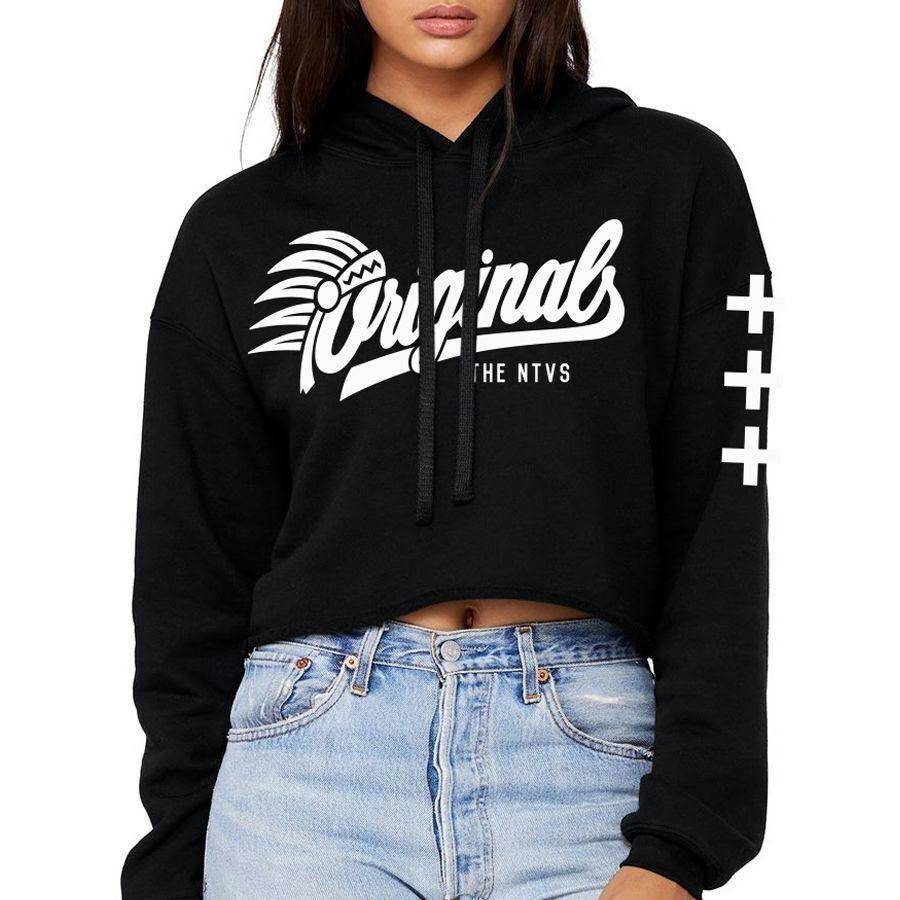 The NTVs The Originals - Women's Cropped Fleece Hoodie - 2X-Large