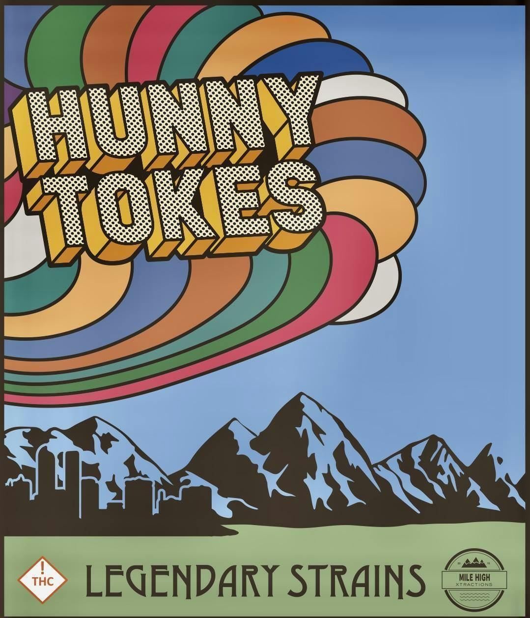 Mile High Xtractions (S) Sour Diesel Hunny Tokes Cart 1g