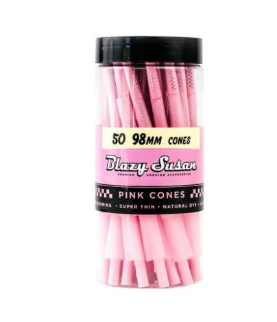 Blazy Susan 98mm Pink Cones 50pk