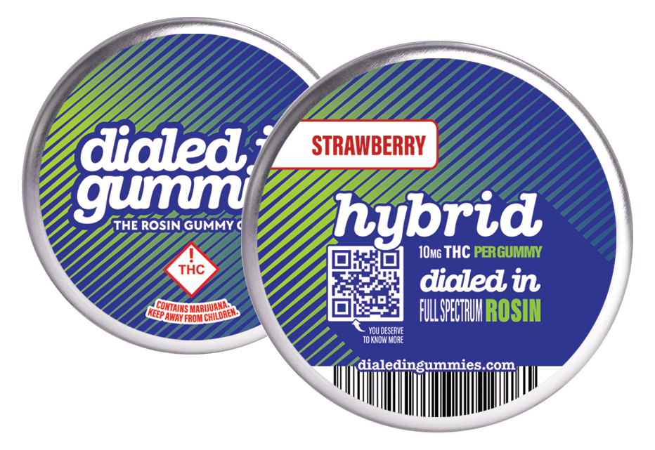 Dialed In...Classic Gummies (H) Starfruit Live Rosin Gummies 100mg