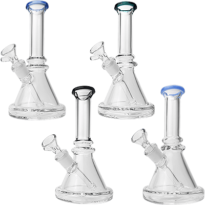7" SirEEL Based Beaker Bong w/ Flower Bowl