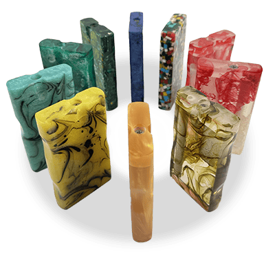 4" Acrylic Dugout | 1 Hitter Included | Asst Colors