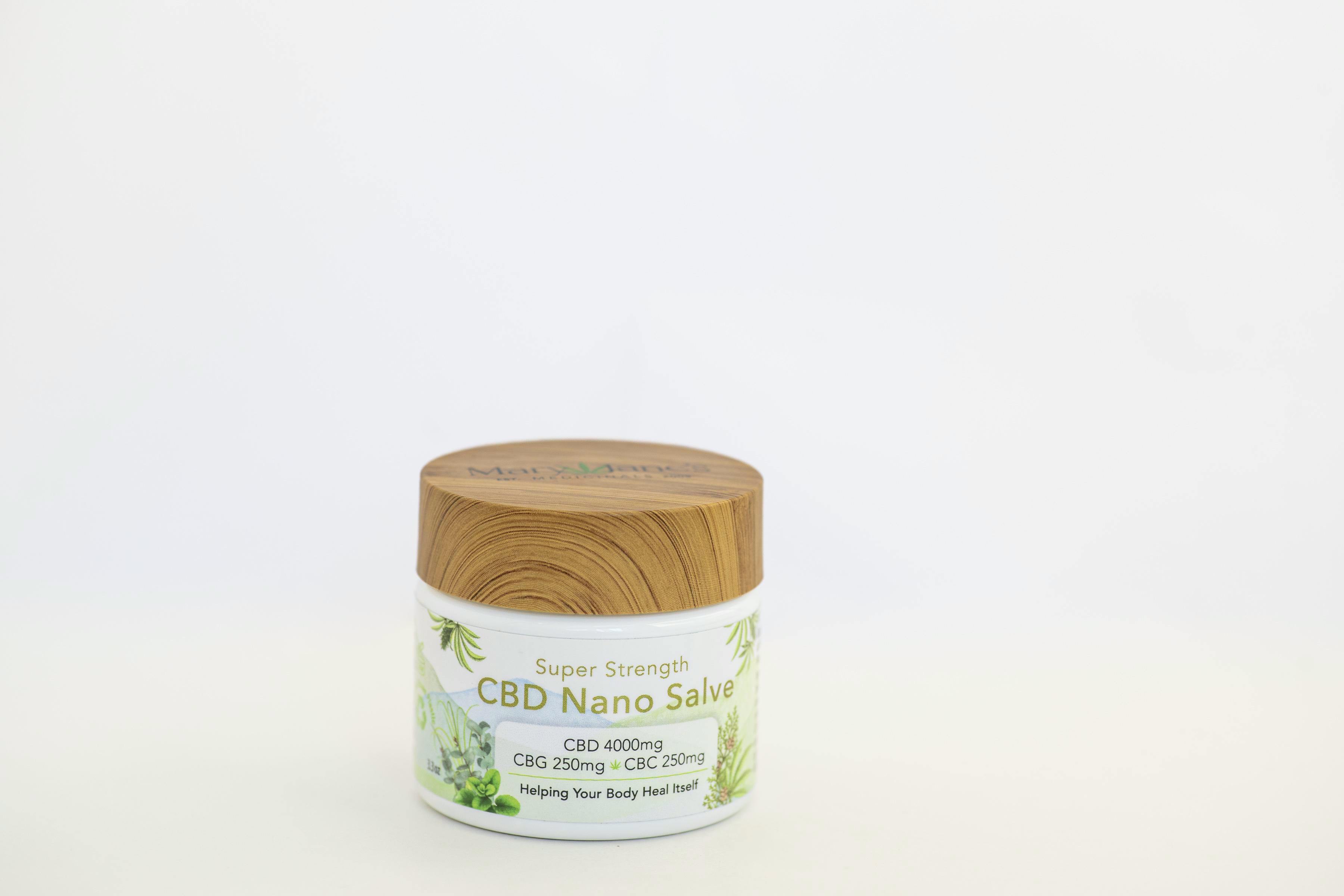Mary Jane's Super Strength Hemp CBD Nano Salve 3.3oz