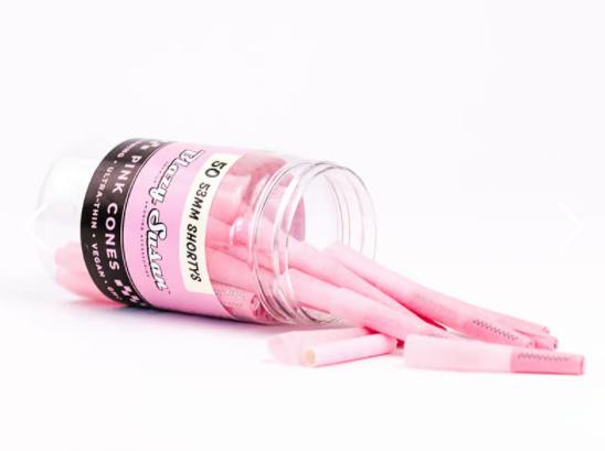 Blazy Susan Pink Mini Cones 53mm 50 count