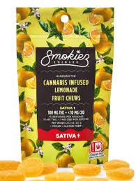 Smokiez (S) Sweet Lemonade Fruit Chews 100mg