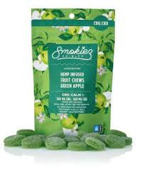 Smokiez Sweet Green Apple THC/CBG Fruit Chews